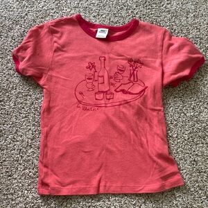 Urban outfitters wine and cheese tee